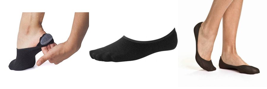 black no show socks women's